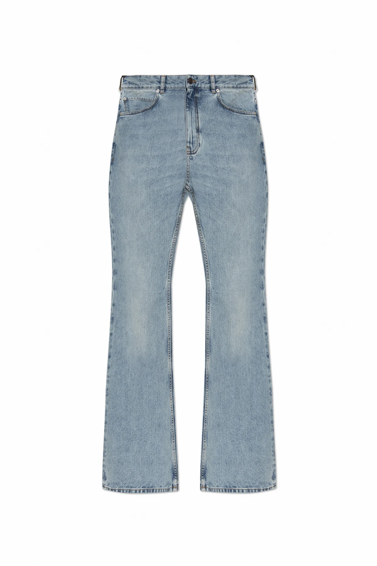 Jeans mit ausgestellten Beinen