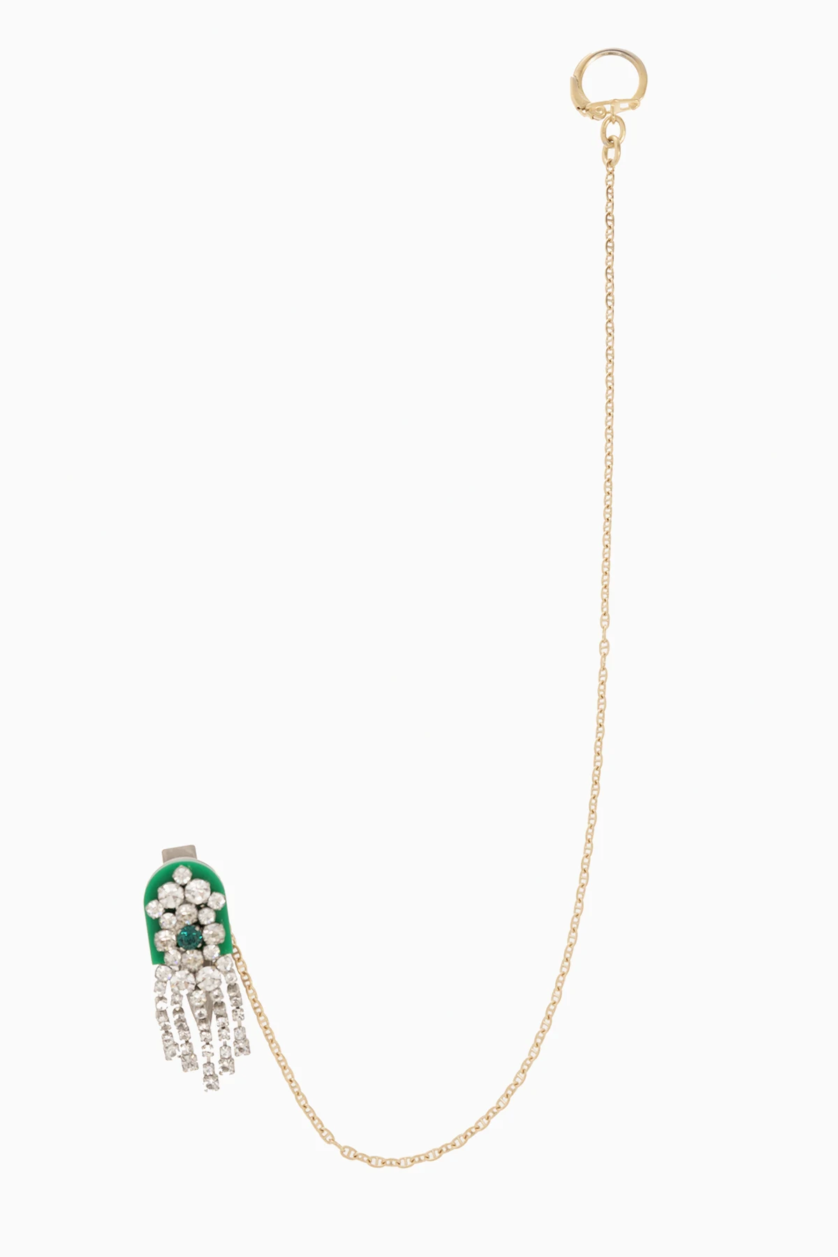 Przypinka z odpinanym łańcuchem