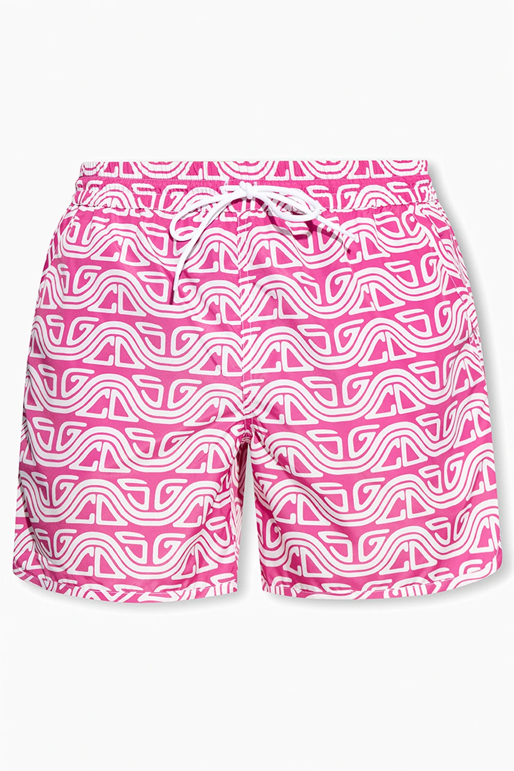 Patterned swim shorts