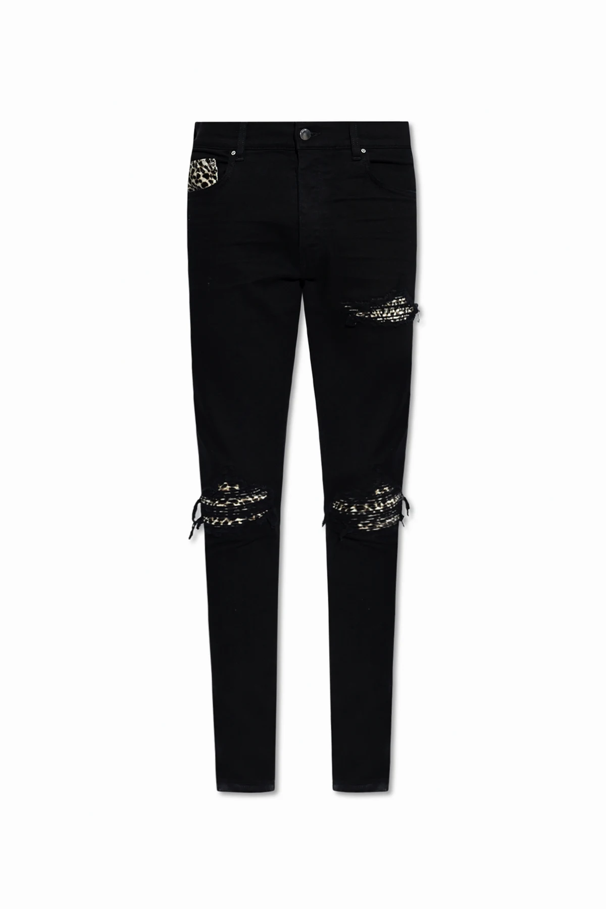 Spodnie z efektem zwierzęcym