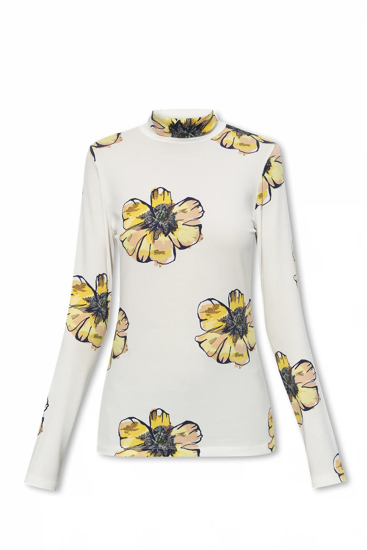 Golf z motywem kwiatowym