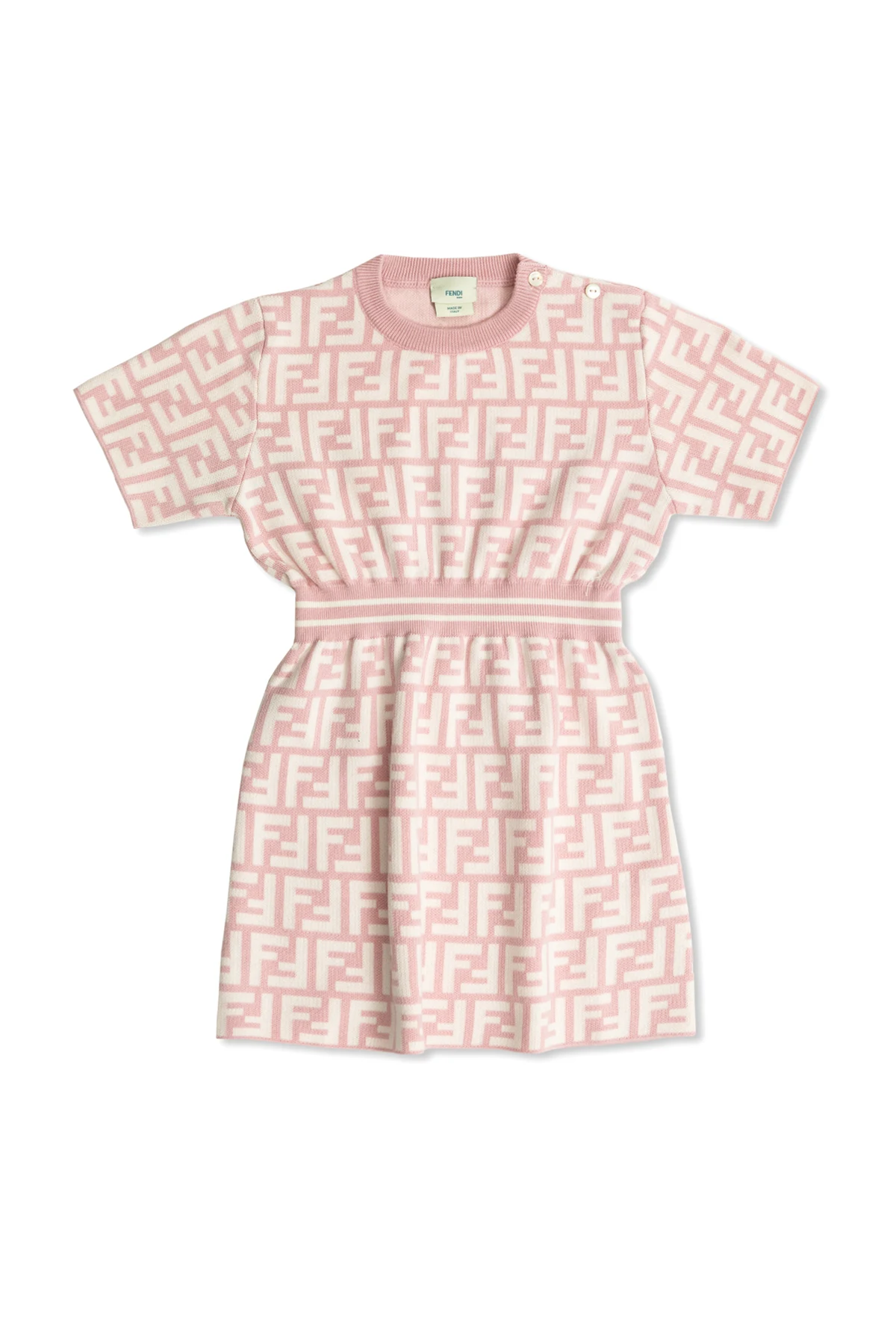 Bawełniana sukienka z monogramem