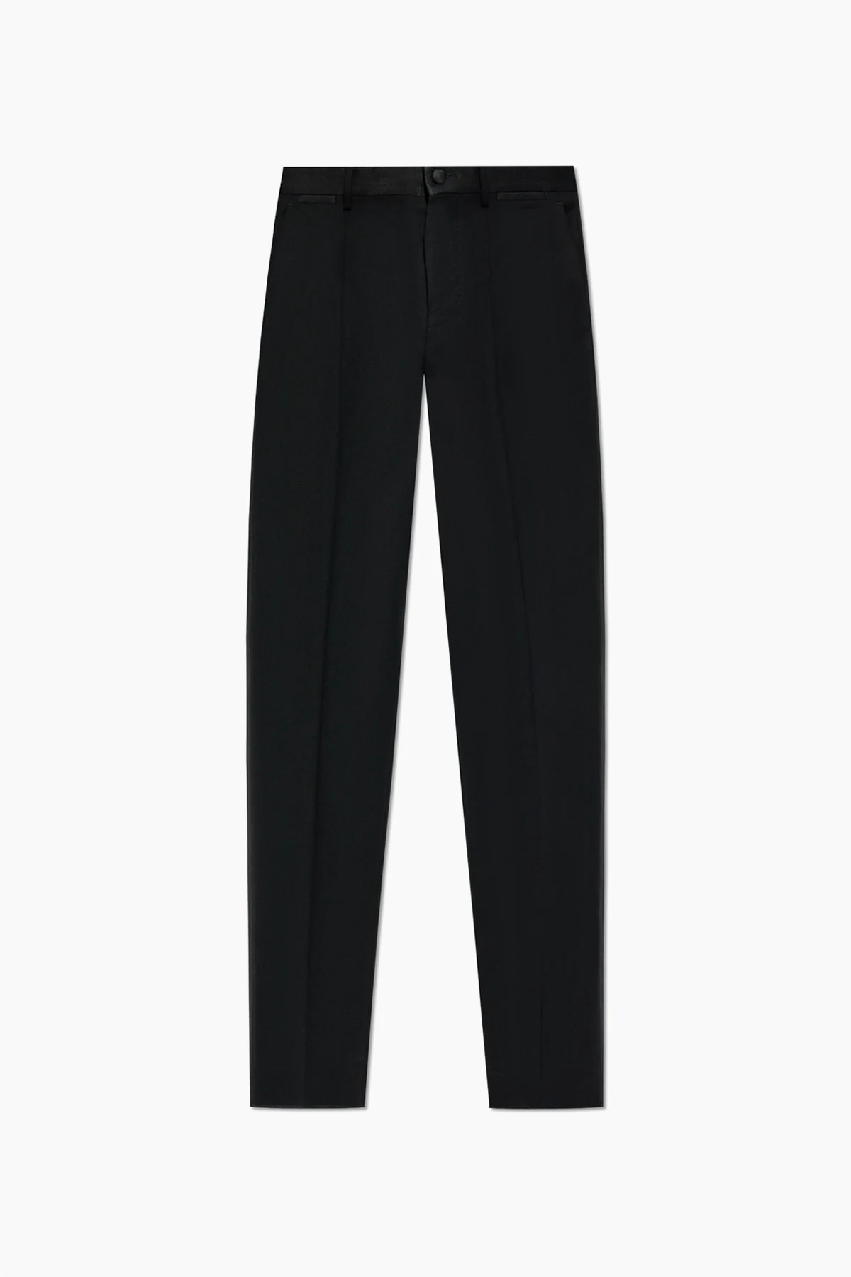 Creased pants