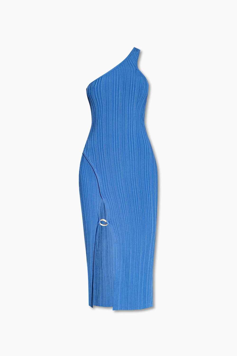 ‘Gracie’ ribbed one-shoulder dress
