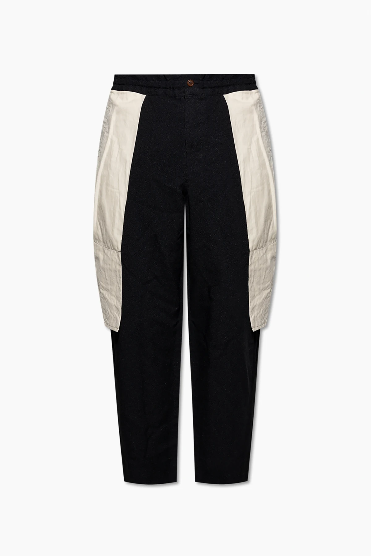 BLACK Loose-fitting pants