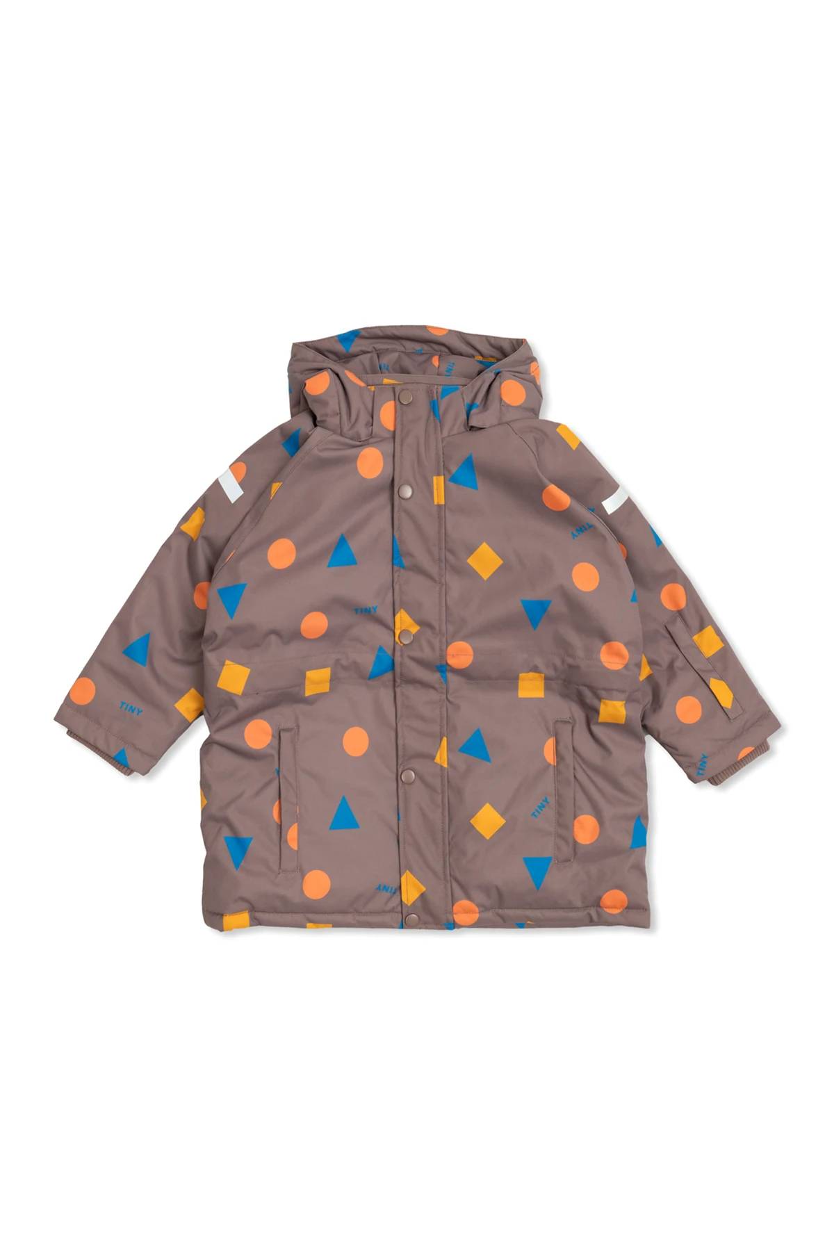 PURPLE Jacket with geometric pattern