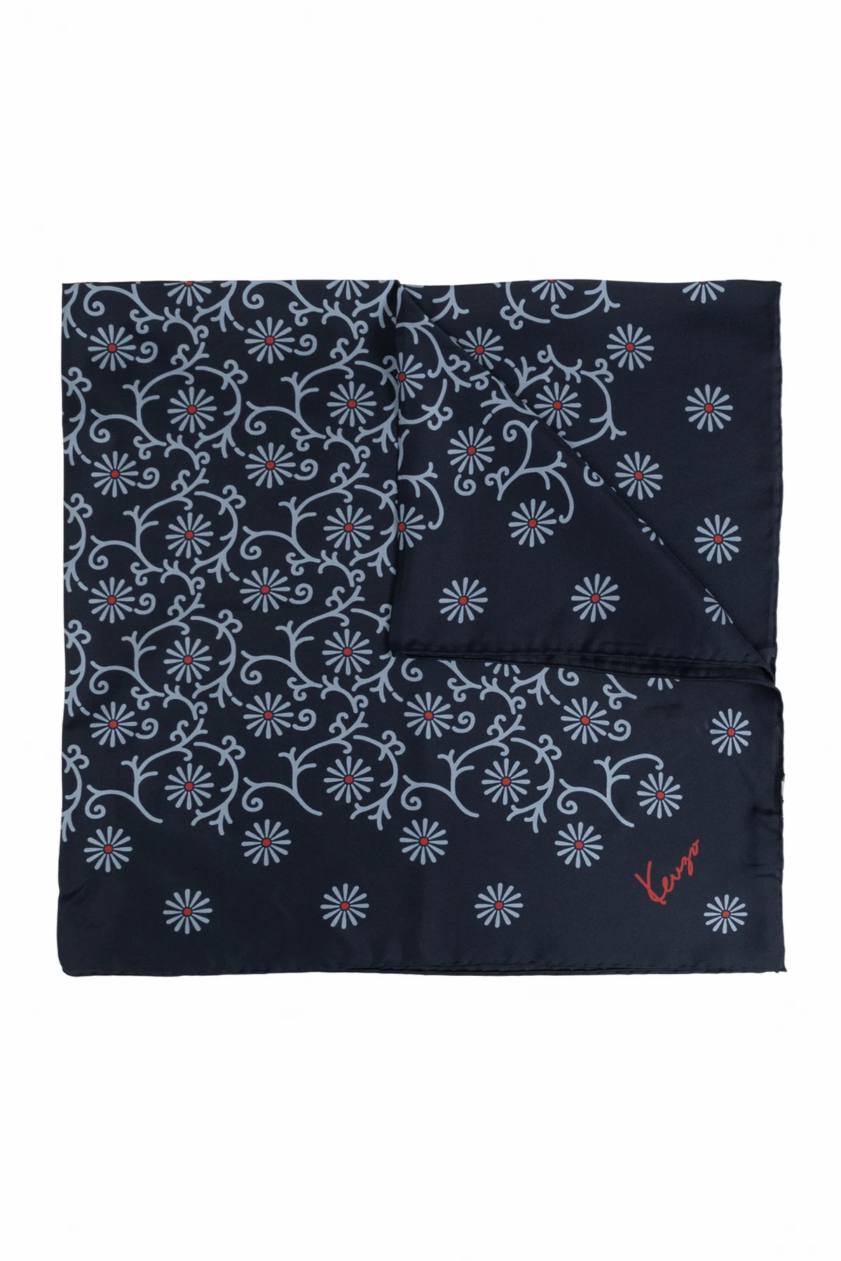 Jedwabna chusta z nadrukiem