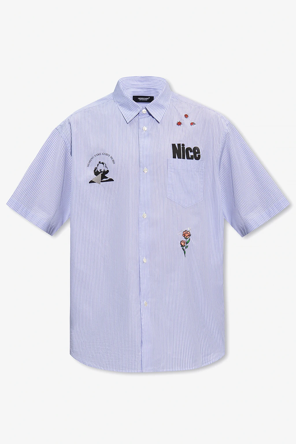 Shirt with short sleeves