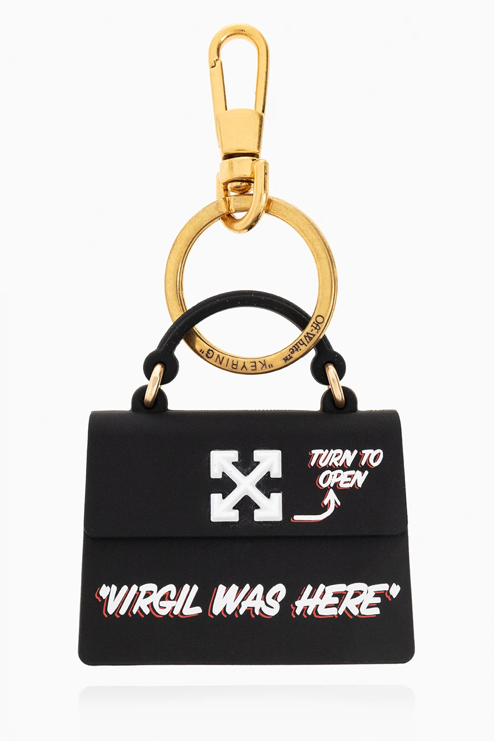 Keyring with micro bag