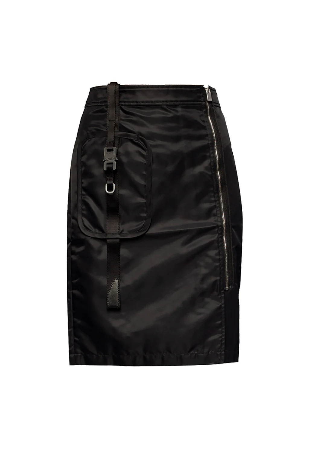 Skirt with signature buckle