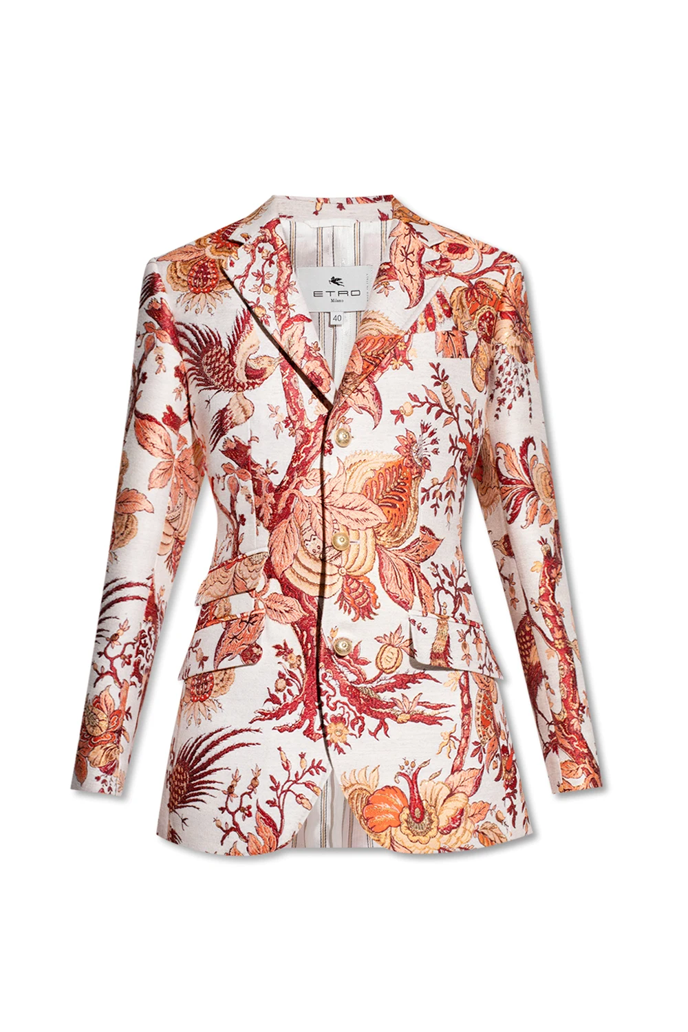 Marynarka z żakardowym wzorem