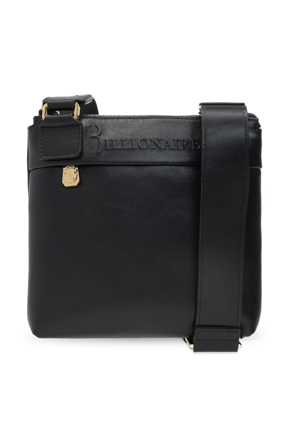 Shoulder bag with logo