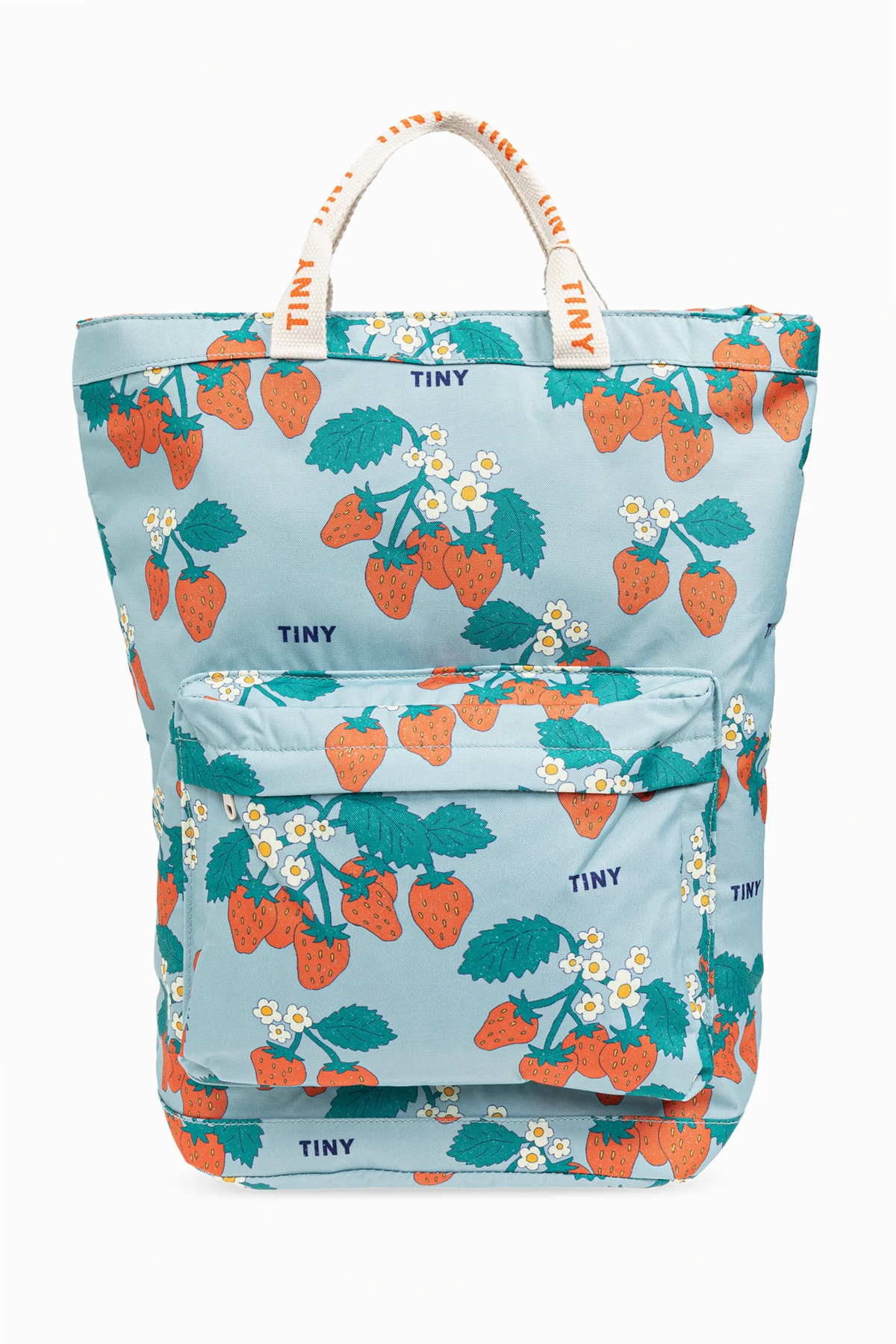 Plecak z motywem truskawek