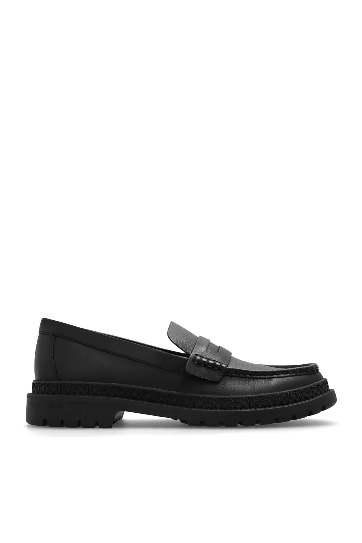 Leather loafers