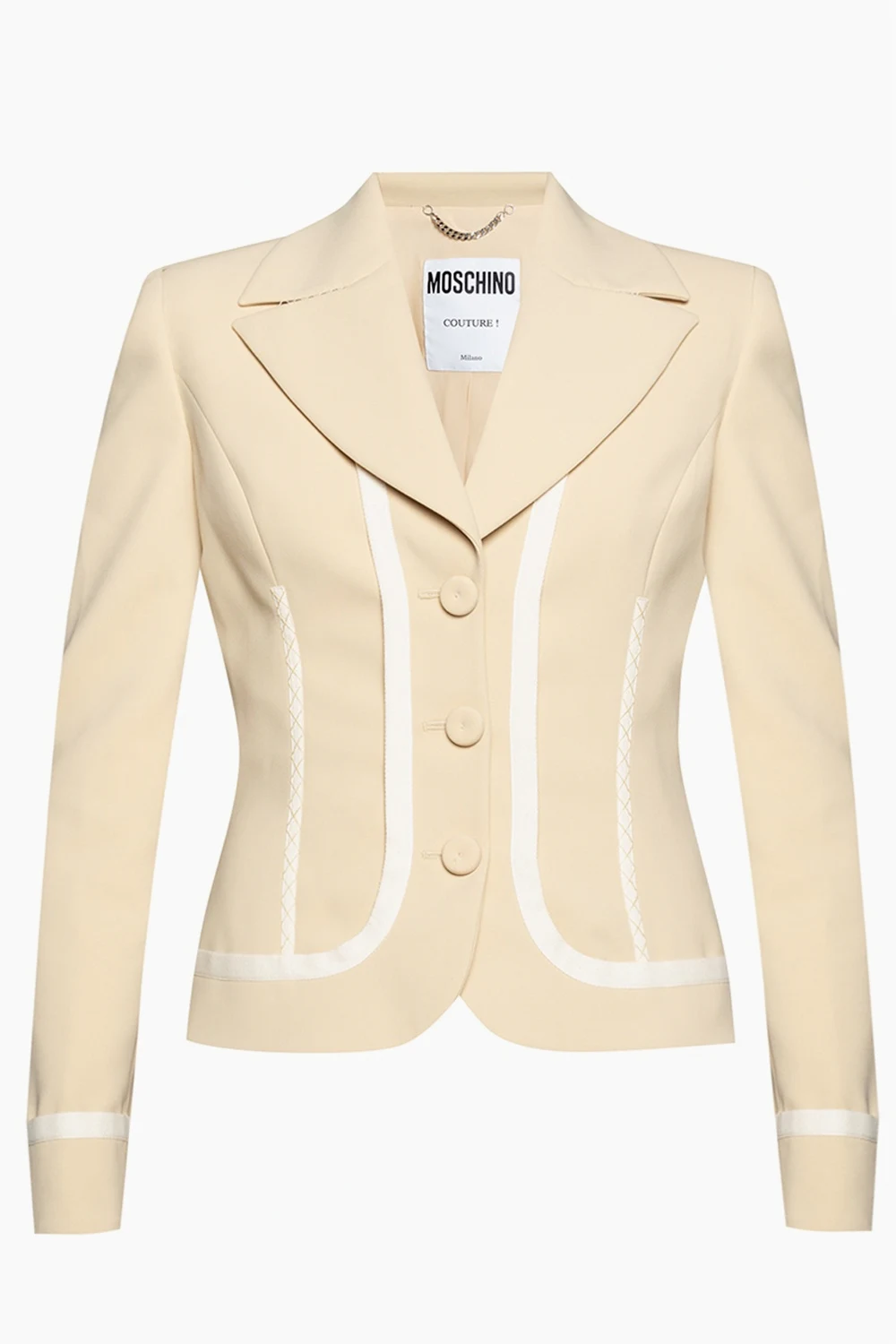 Blazer with notched lapels