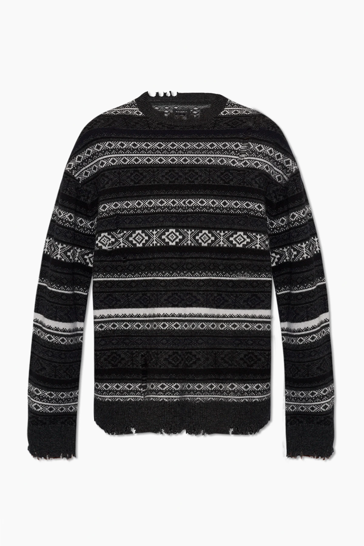 Wzorzysty sweter ‘Halldor’