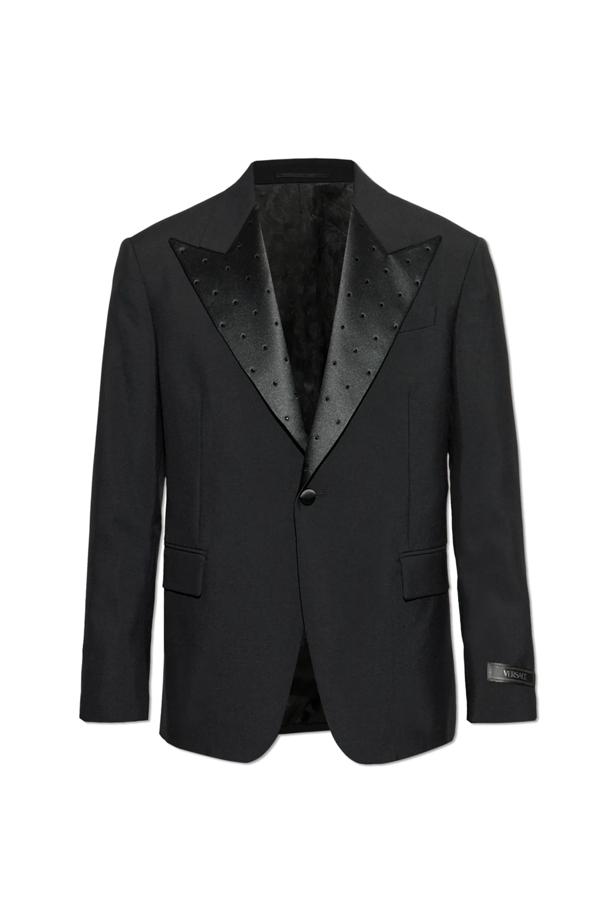 Blazer mit glänzenden Applikationen