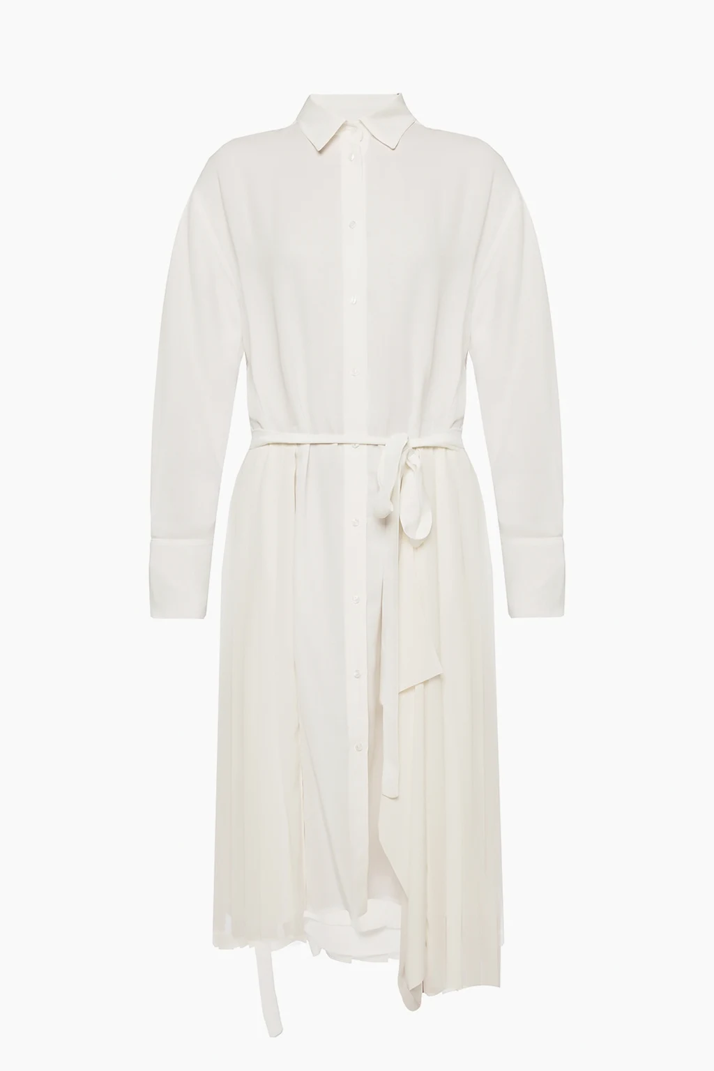 cream Dress with collar