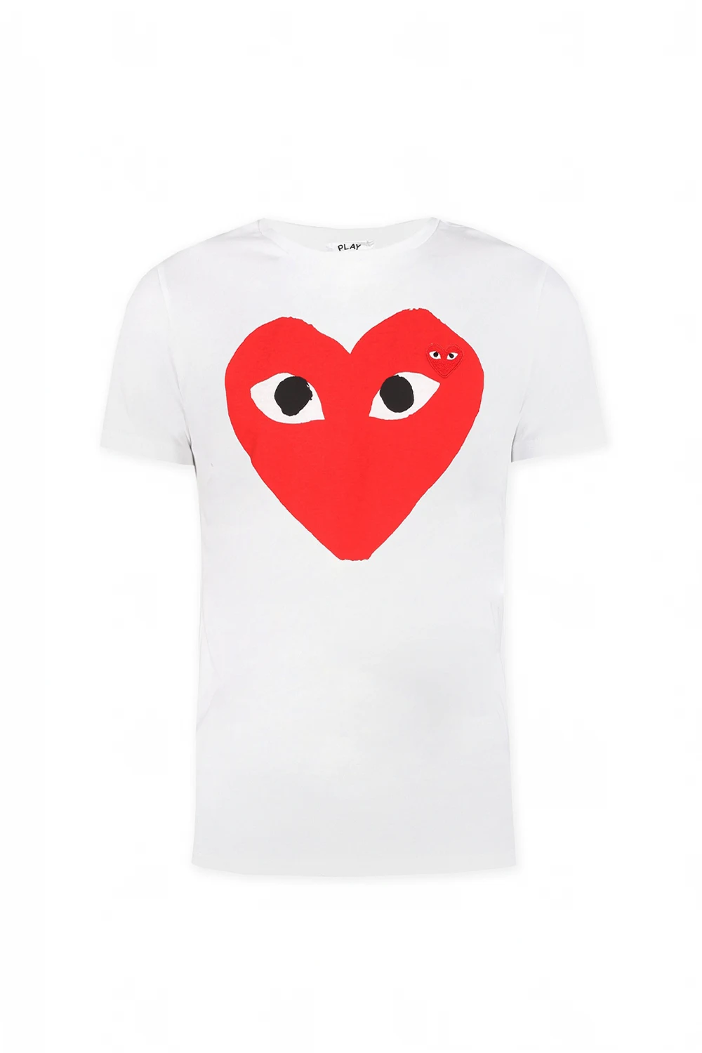 Printed T-shirt with patch