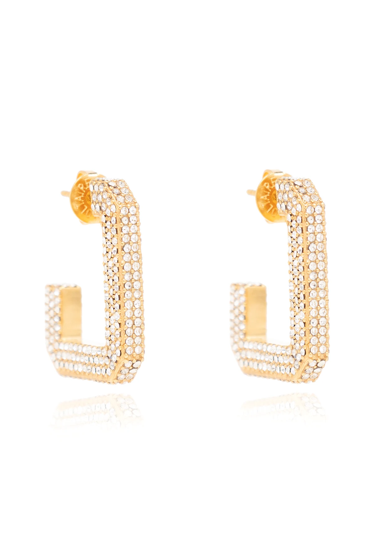 Mosiężne kolczyki ‘Cecilia’