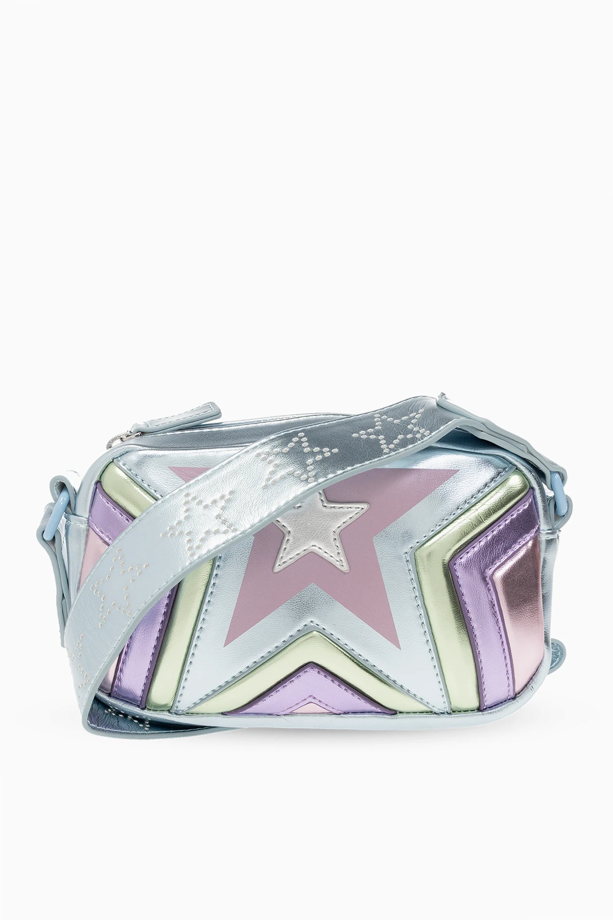 Shoulder bag with motif of stars