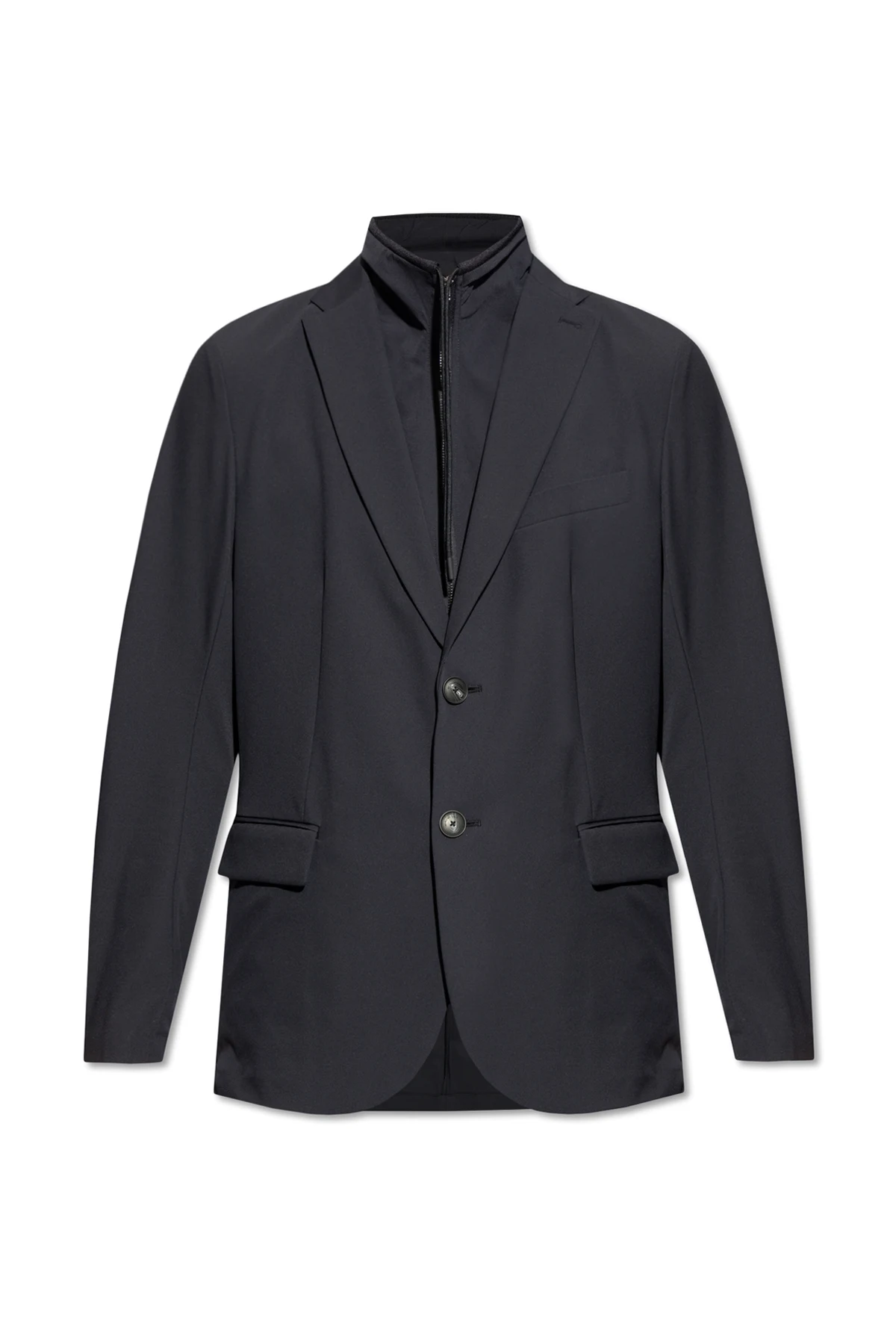 Blazer mit offenen Revers