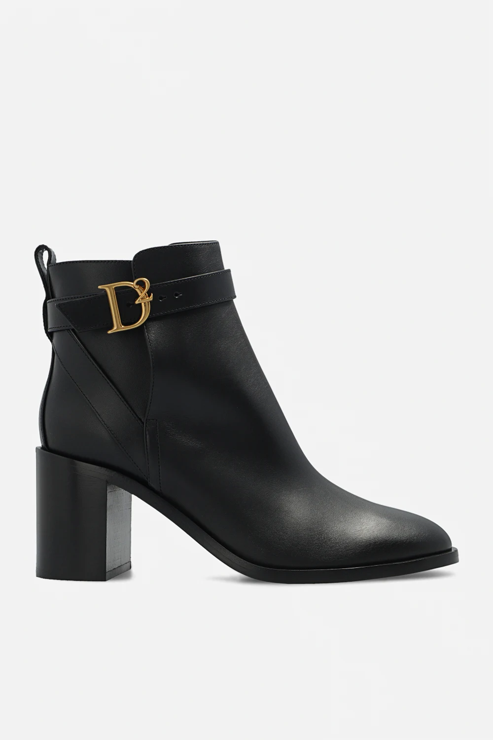 ‘Statement’ heeled ankle boots