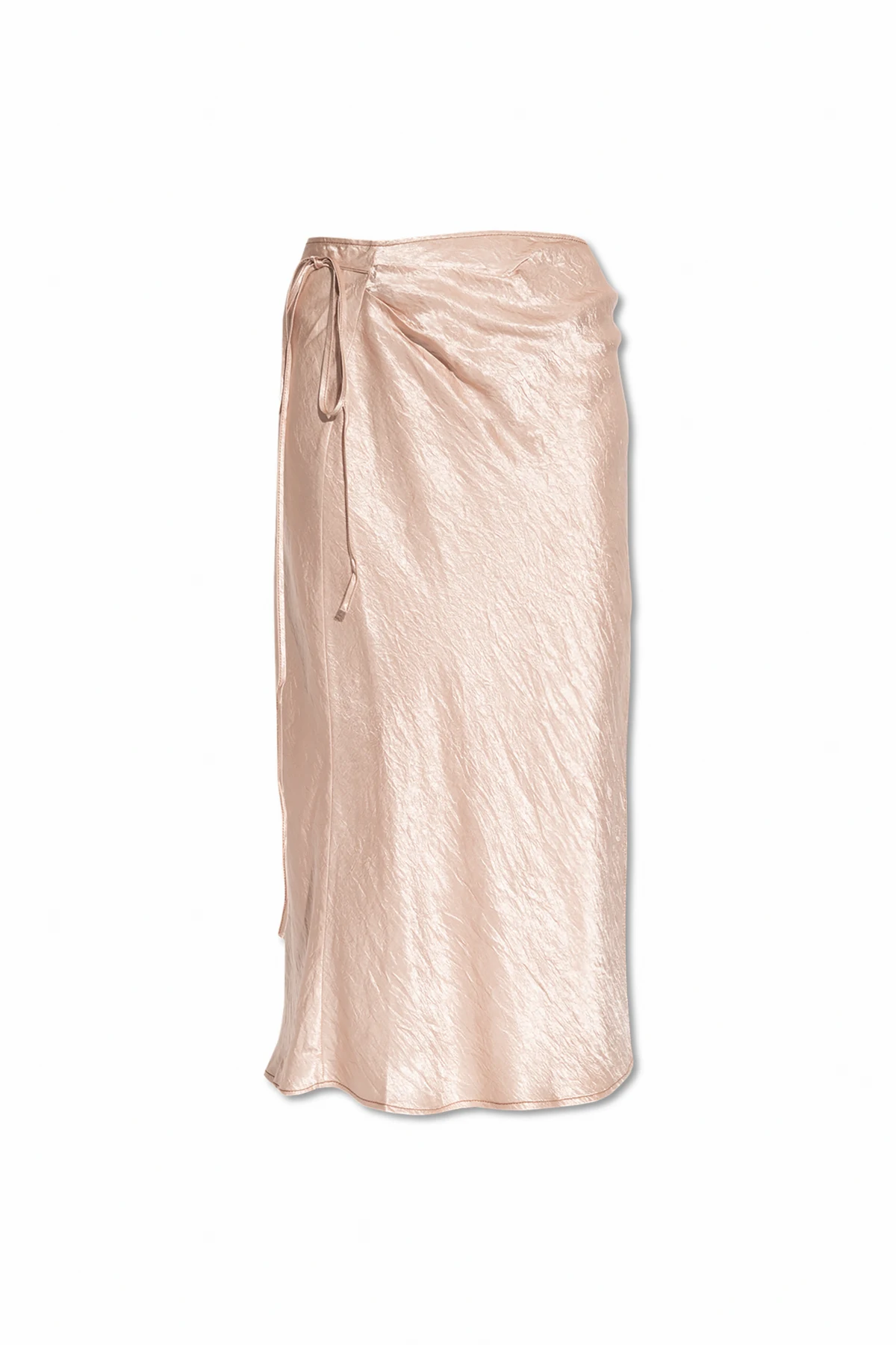 Satynowa spódnica