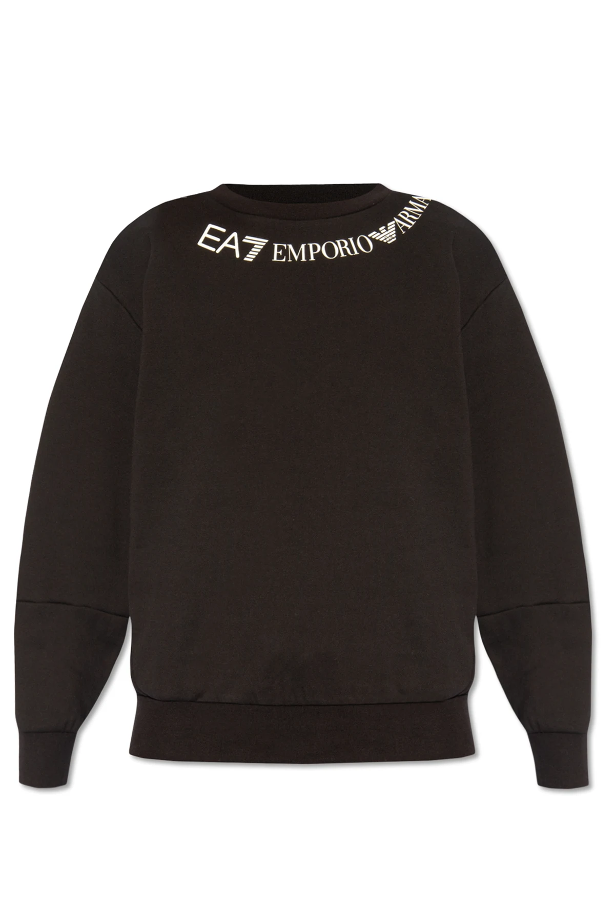 Cotton sweatshirt with logo