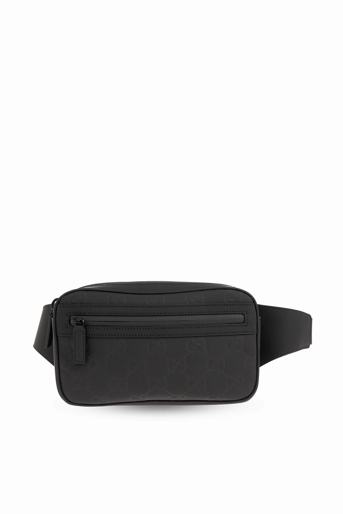 CZARNY Torba na pas z monogramem