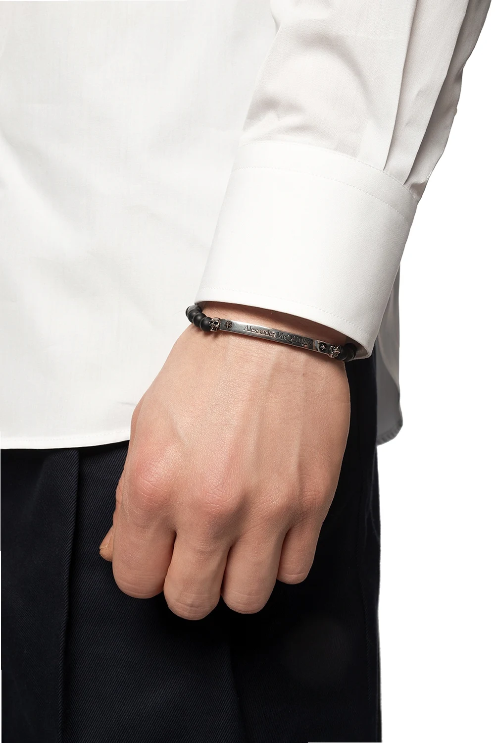 Bransoleta z koralikami