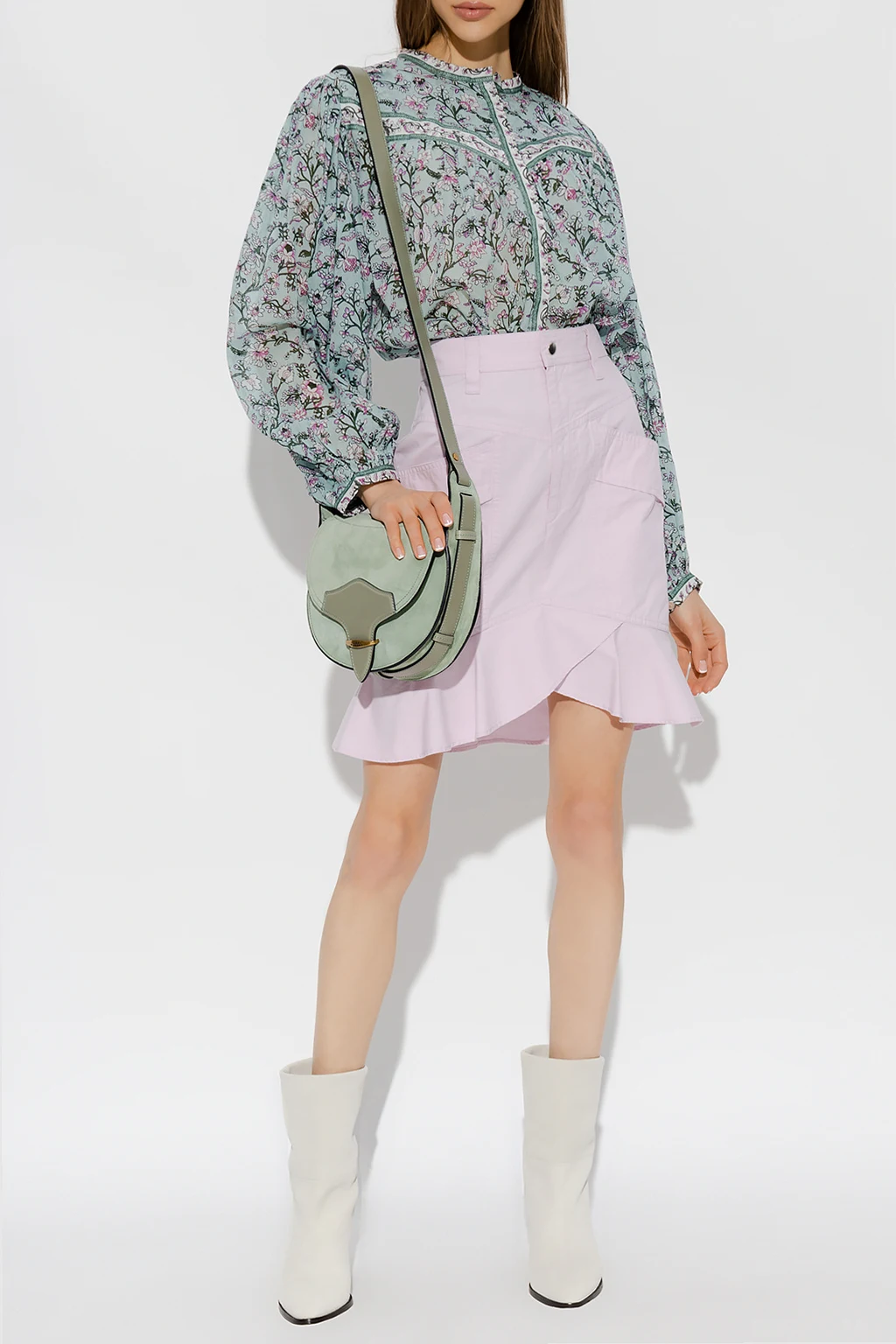 Spódnica z falbaną ‘Regane’