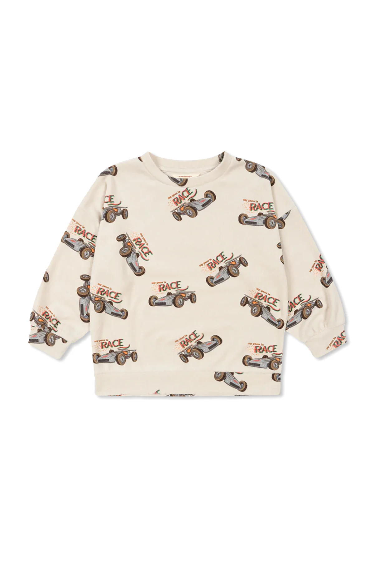 T-shirt with car motif