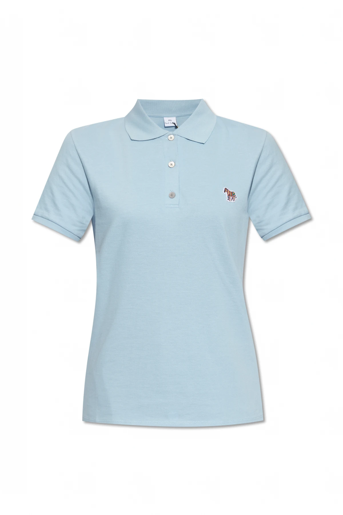 Polo z naszywką z logo