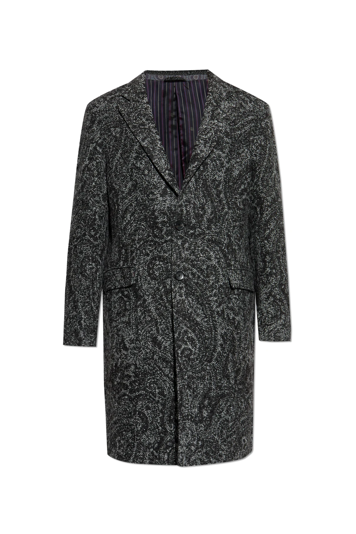 Mantel mit offenen Revers