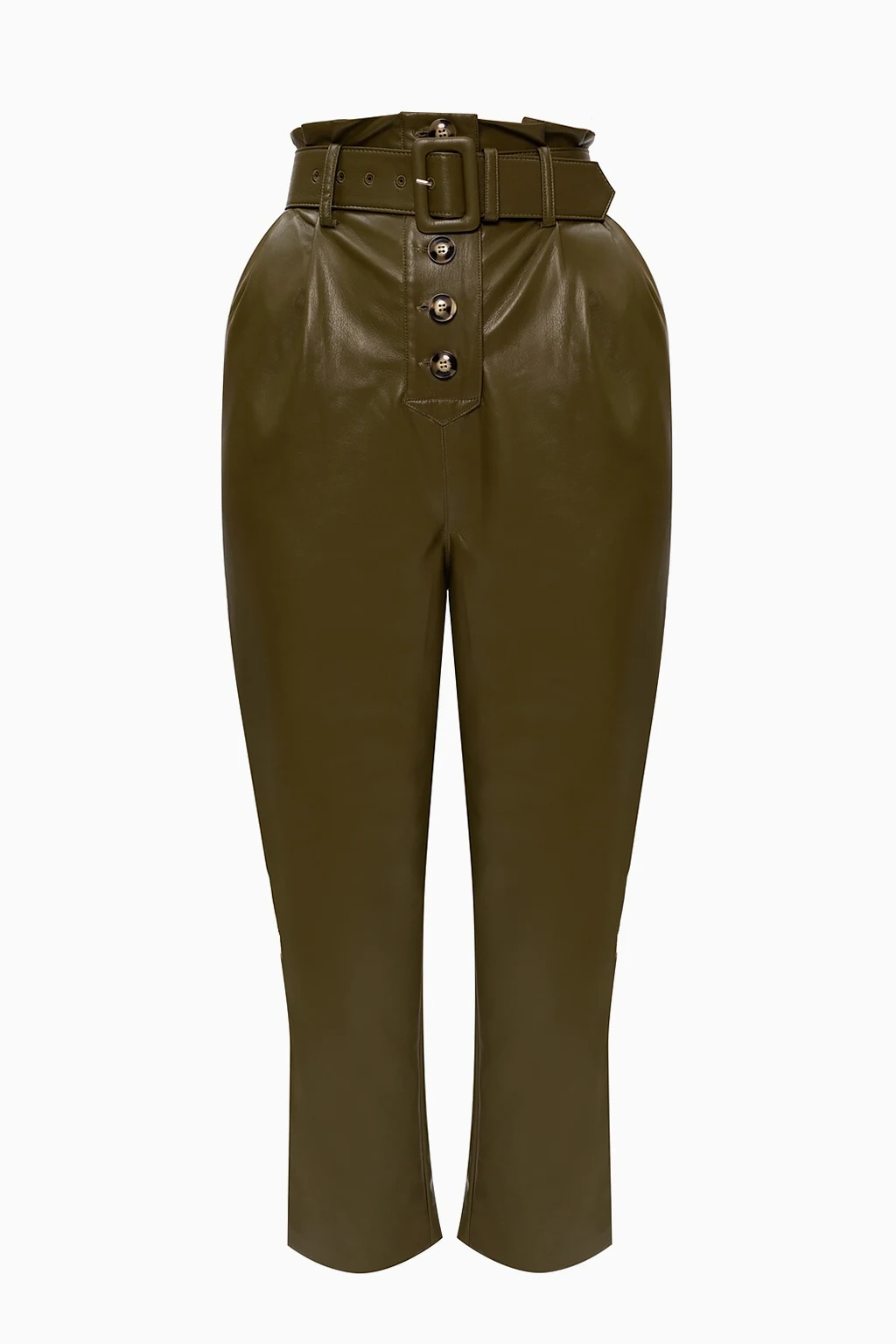 High-waisted trousers