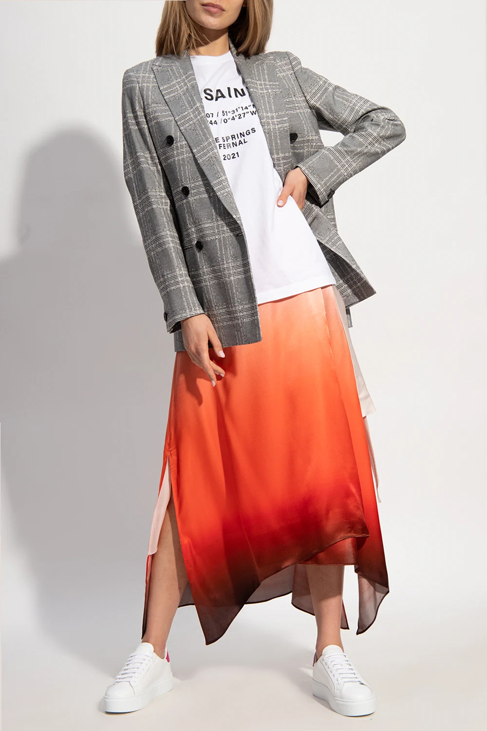 'Co-ordinates' T-shirt with logo