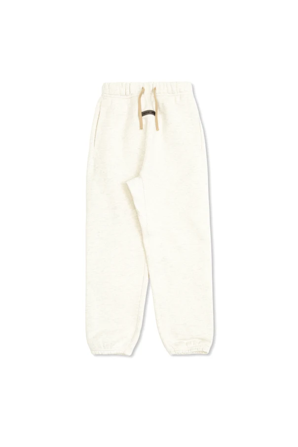 cream Sweatpants with cuffs