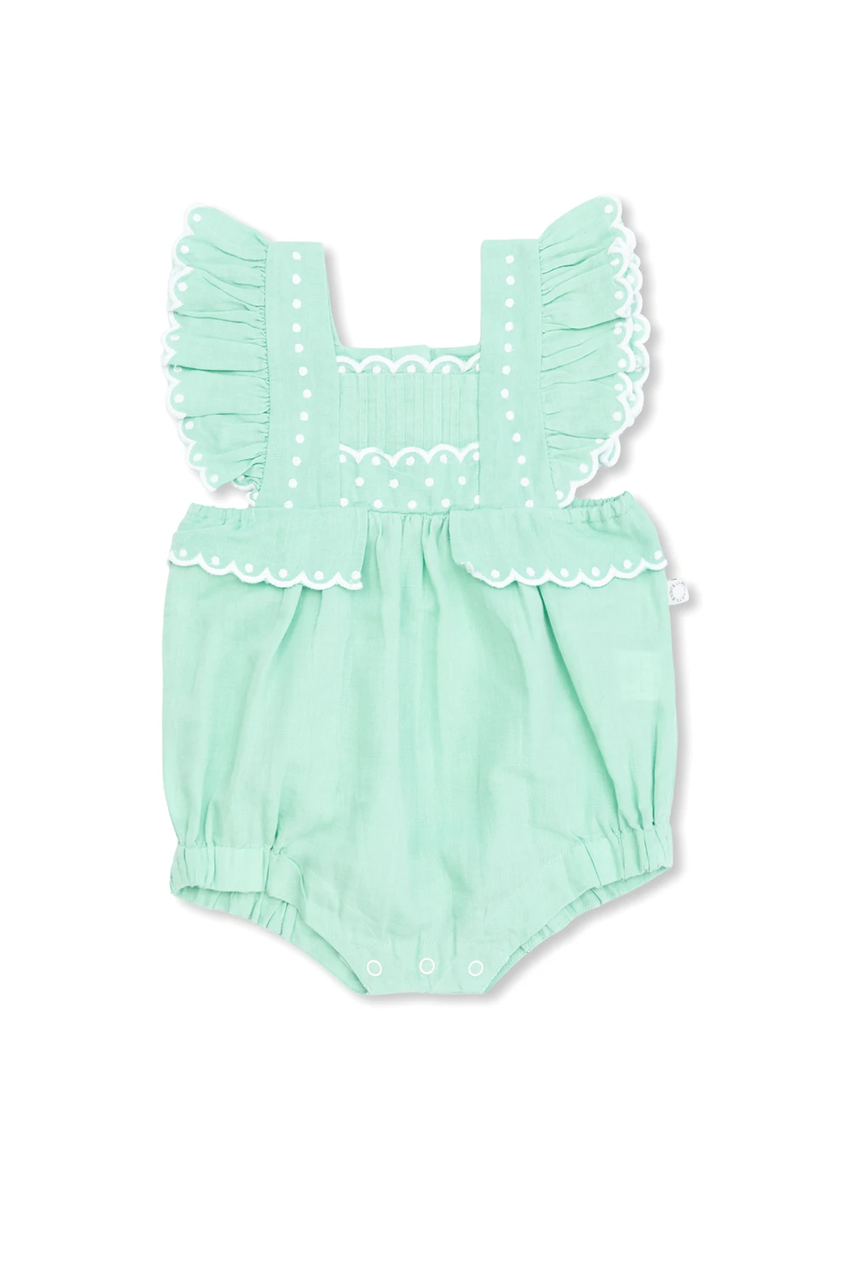 Sleeveless romper