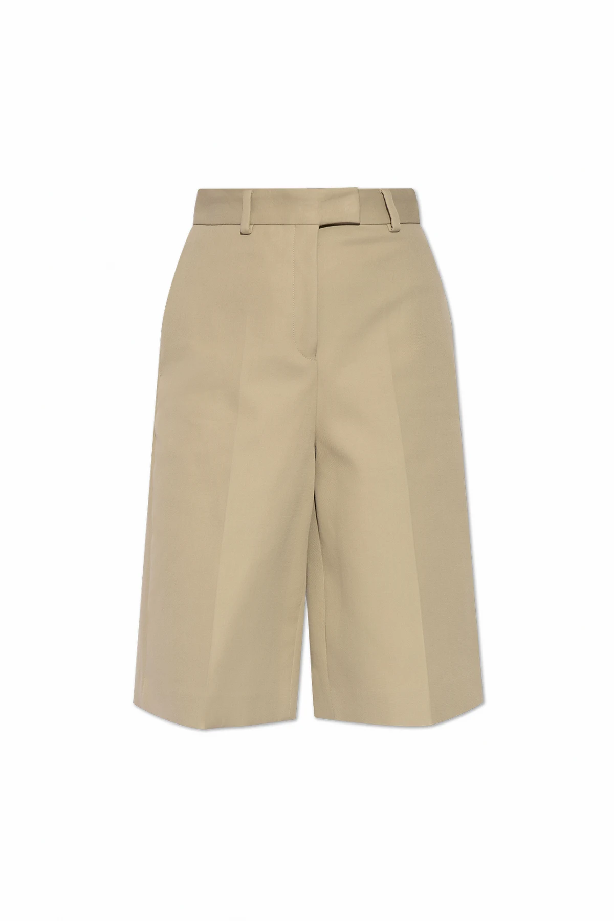 High-waisted shorts
