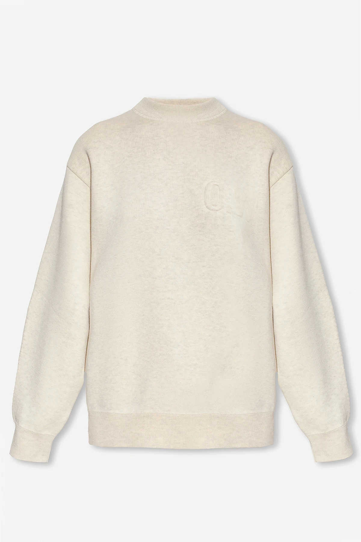 Cotton sweatshirt with logo