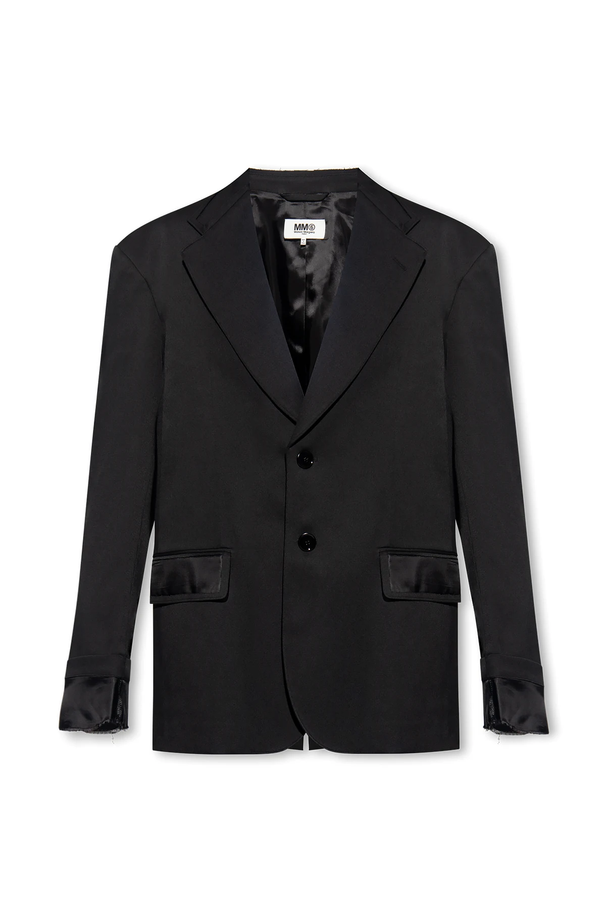 Marynarka z surowym wykończeniem