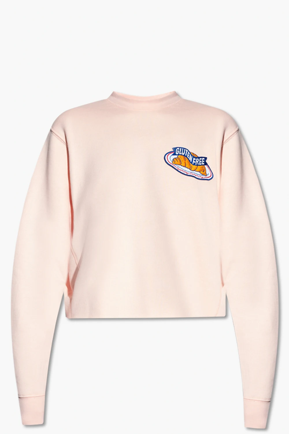 Cropped sweatshirt with logo