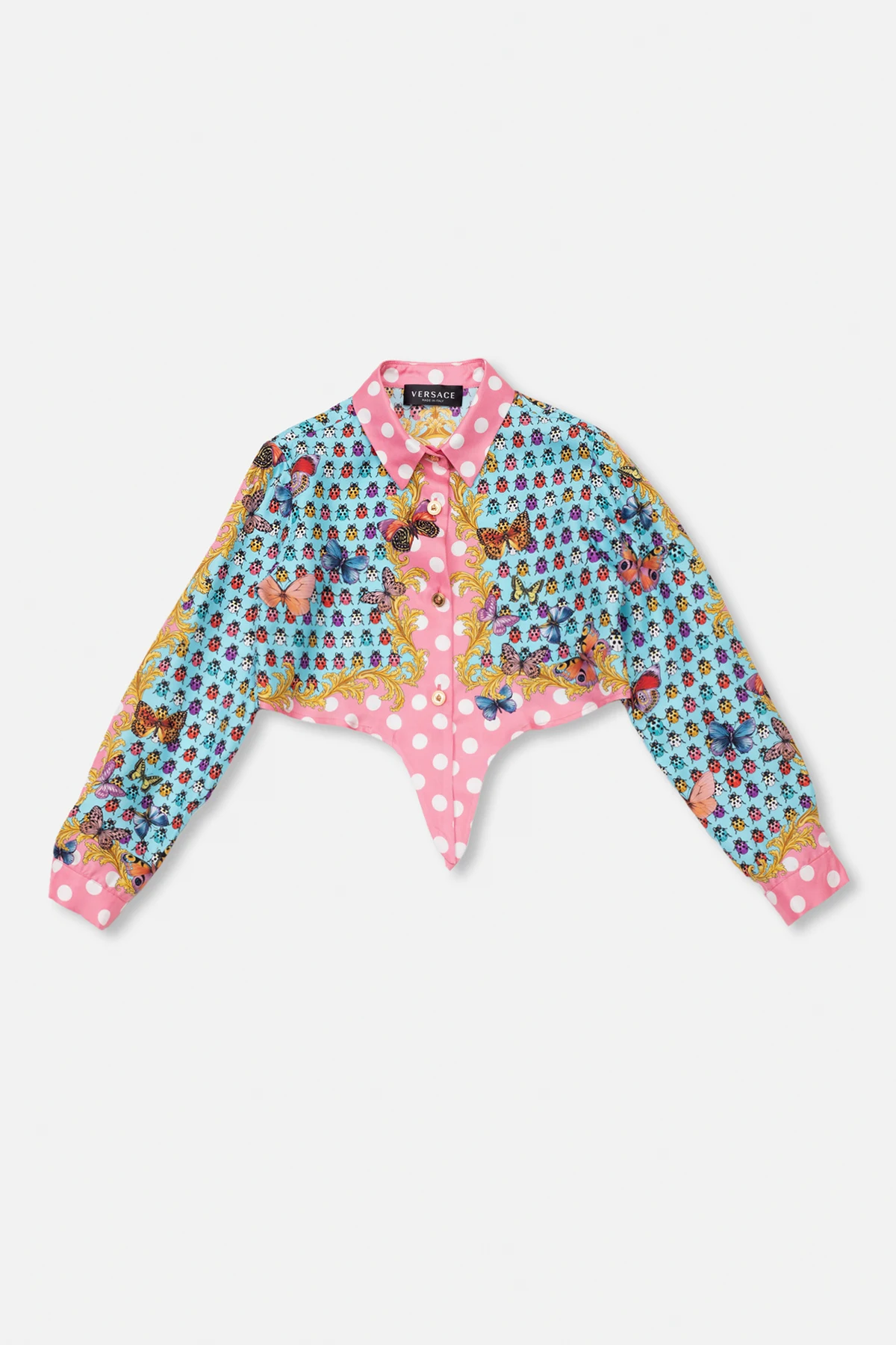‘La Vacanza’ capsule collection silk shirt
