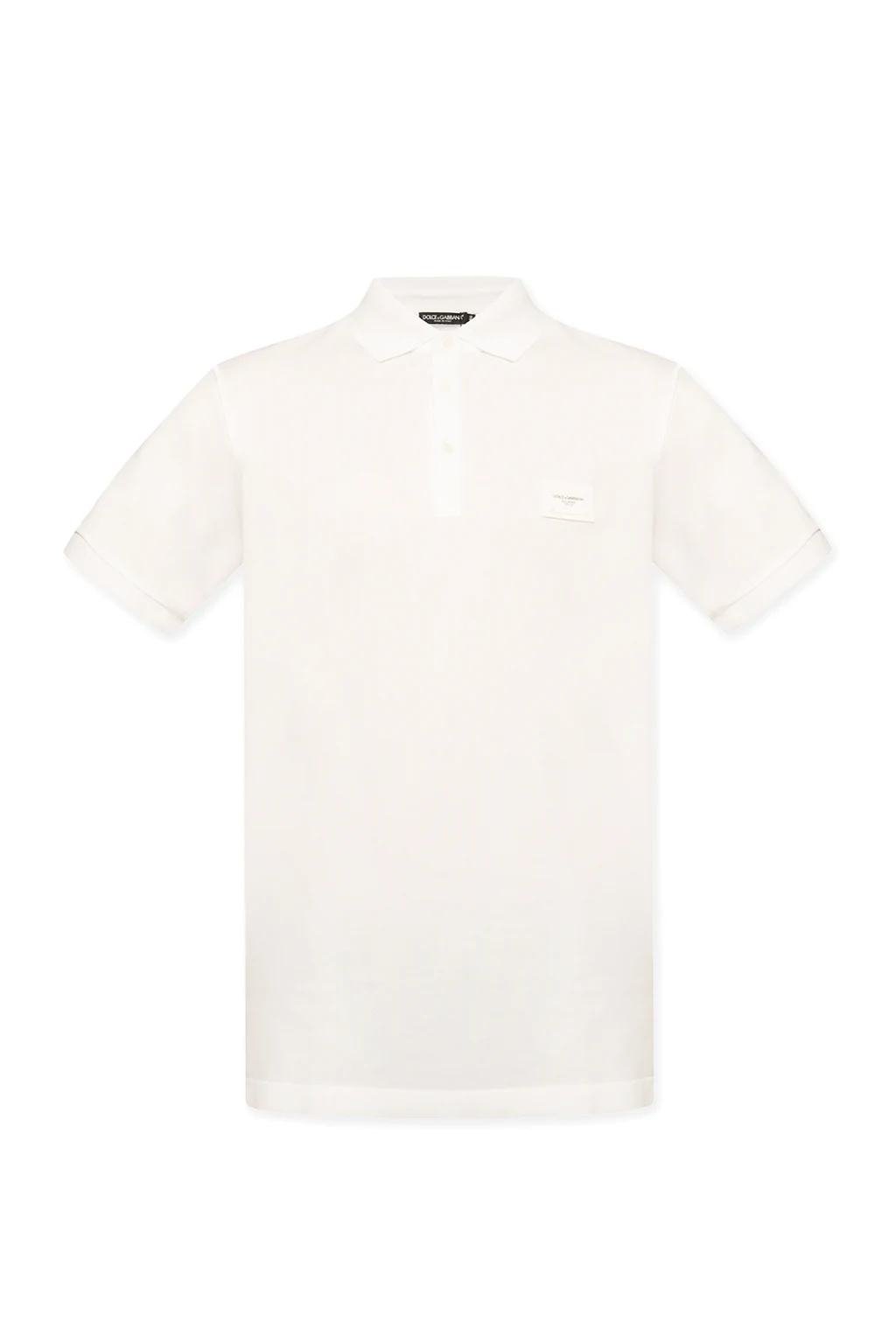 Logo-appliquéd polo