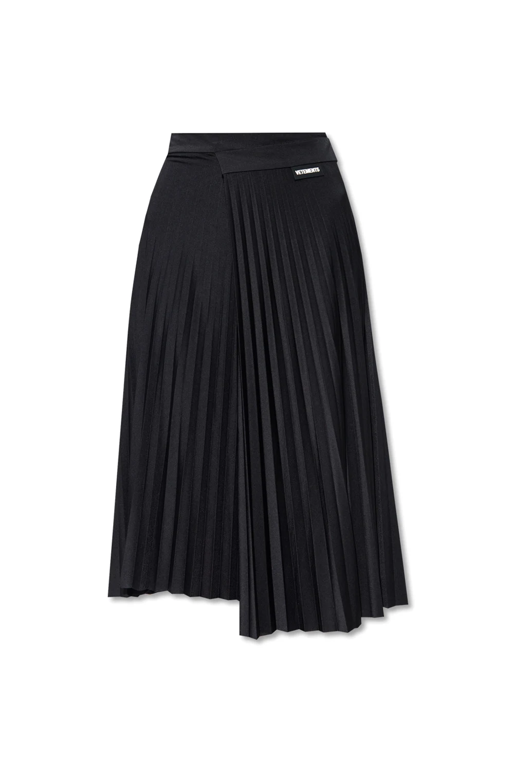 Plated skirt