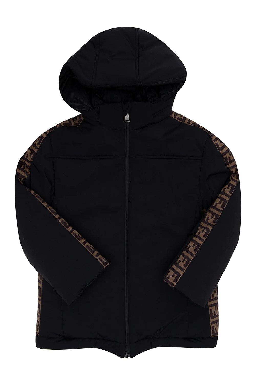 Puchowa kurtka z logo