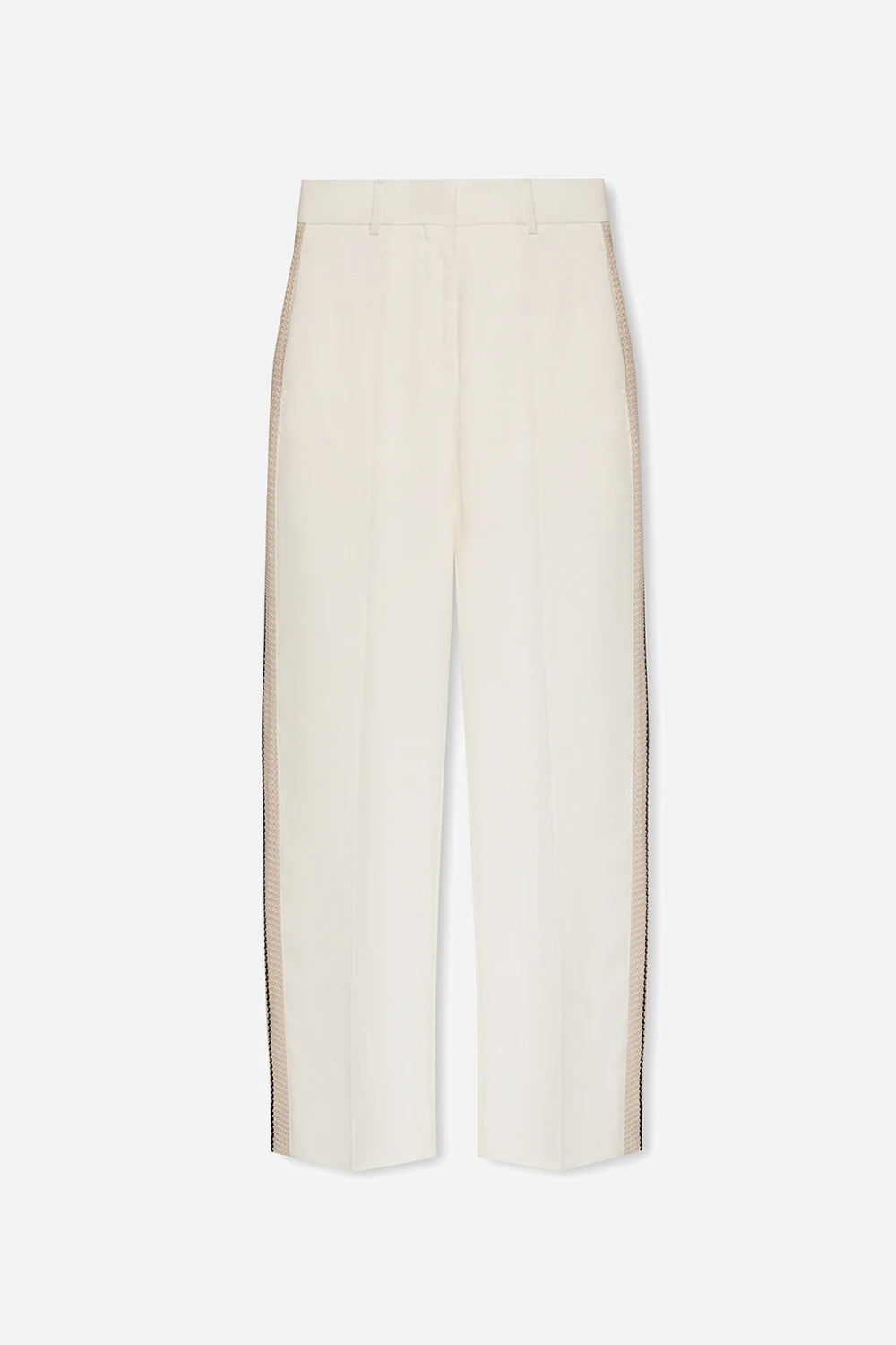 Spodnie z domieszką wełny