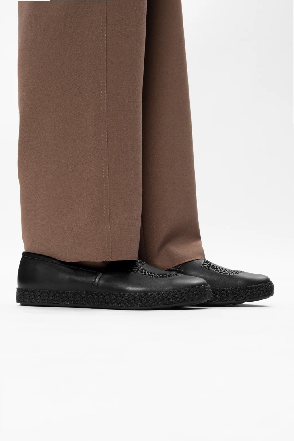 ‘Paykos’ leather espadrilles