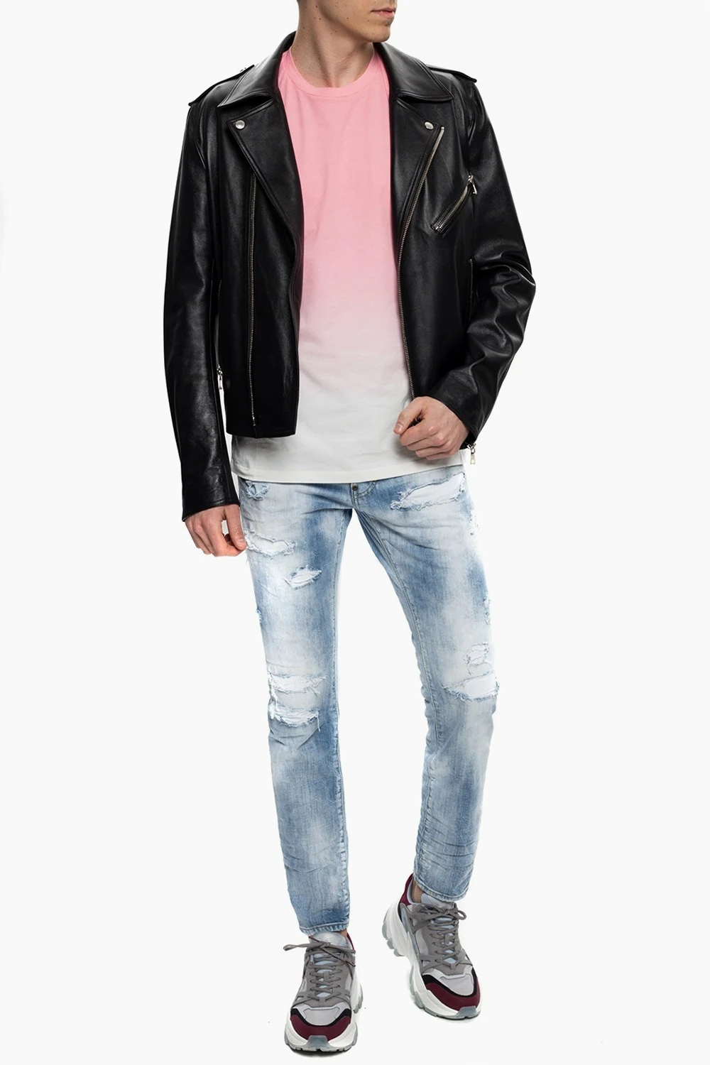 T-shirt z okrągłym dekoltem